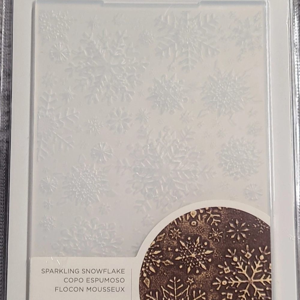 Snowflake Mixed Media Art Piece